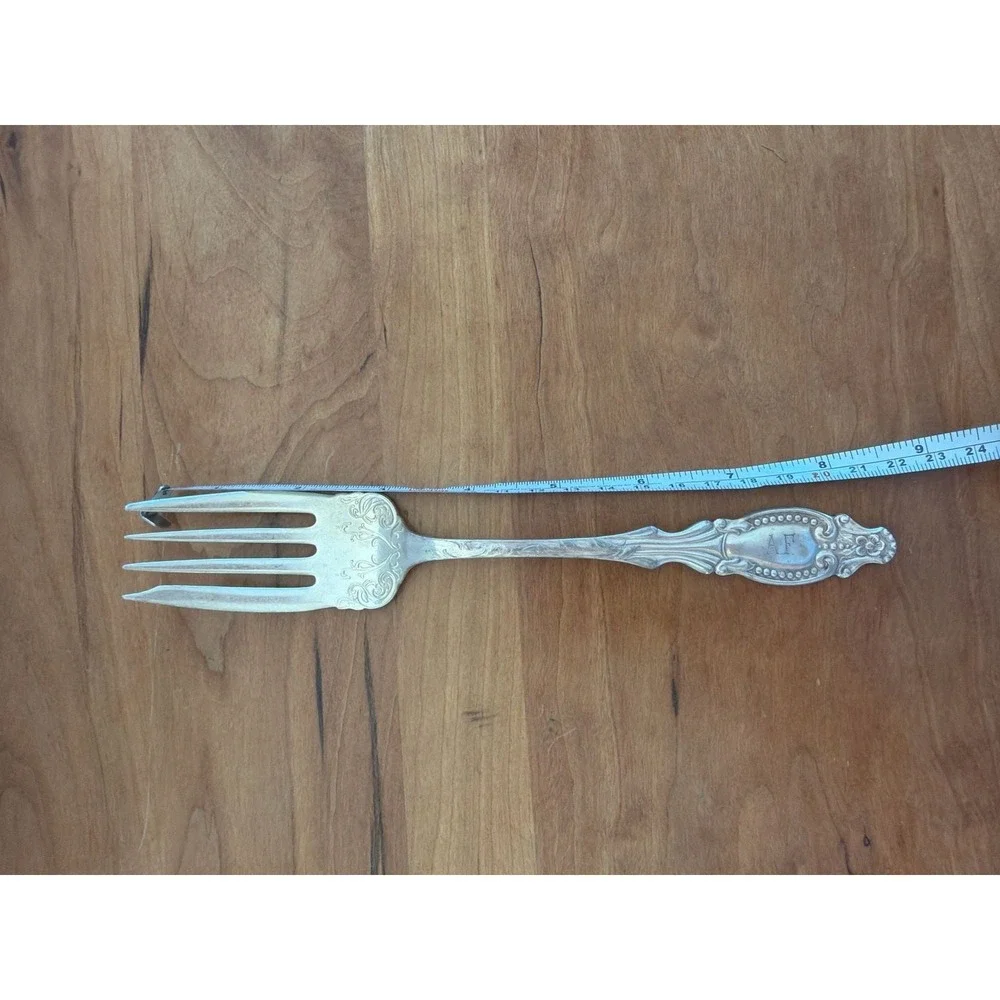 Vintage Rockford S.P. Co. 1910 Orange Blossom Silver Plate Cold Meat Serving For
